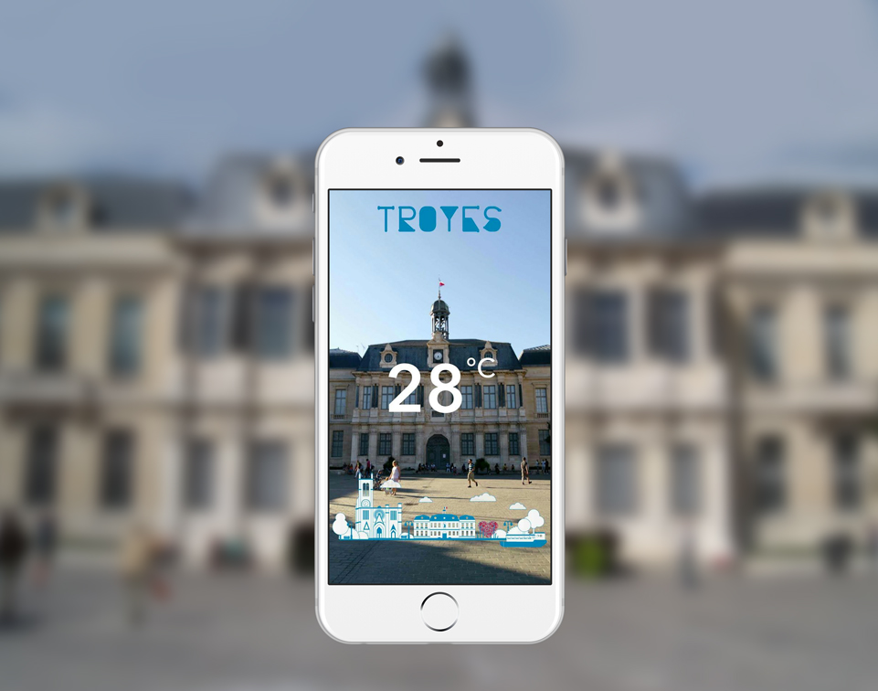 Snapchat Troyes filtre